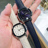 Burberry The Britain Blue Dial Blue Leather Strap Watch for Women - BBY1716 Authentic Buy Shop Now