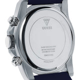 Guess Commander Blue Dial Blue Rubber Strap Watch for Men - GW0211G1 Authentic Buy Shop Now