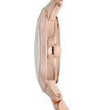 Marc Jacobs Amy Glitz Brown Dial Rose Gold Steel Strap Watch for Women - MBM3221 Authentic Buy Shop Now