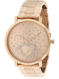 Michael Kors Jaryn Rose Gold Dial Rose Gold Steel Strap Watch for Women - MK3621 Authentic Buy Shop Now
