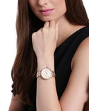Fossil Jacqueline Rose Gold Dial Rose Gold Steel Strap Watch for Women - ES3546 Authentic Buy Shop Now
