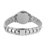 Michael Kors Runway Mercer Quartz Mother of Pearl Blue Dial Silver Steel Strap Watch For Women - MK6857 Authentic Buy Shop Now