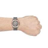 Michael Kors Brecken Chronograph Grey Dial Silver Mesh Strap Watch For Men - MK8868 Authentic Buy Shop Now