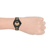 Michael Kors Wren Chronograph Black Dial Two Tone Steel Strap Watch for Women - MK6978 Authentic Buy Shop Now
