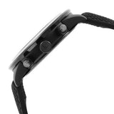 Emporio Armani Mario Chronograph Quartz Black Dial Black Nylon Strap Watch For Men - AR11453 Authentic Buy Shop Now
