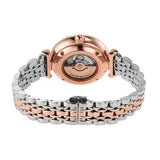 Emporio Armani Meccanico Automatic Mother of Pearl Dial Two Tone Steel Strap Watch For Women - AR60049 Authentic Buy Shop Now