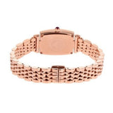Emporio Armani Two Hand Diamonds Burgundy Dial Rose Gold Steel Strap Watch For Women - AR11488 Authentic Buy Shop Now