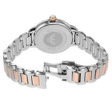 Emporio Armani Three Hand Quartz Mother of Pearl Dial Two Tone Steel Strap Watch For Women - AR11569 Authentic Buy Shop Now