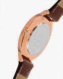 Daniel Wellington Petite St Mawes Black Dial Brown Leather Strap Watch For Women - DW00100169 Authentic Buy Shop Now