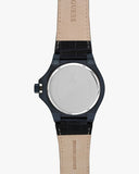 Guess Force Multi Function White Dial Blue Leather Strap Watch For Men - W0674G7 Authentic Buy Shop Now