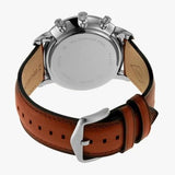 Fossil Neutra Chronograph Green Dial Brown Leather Strap Watch for Men - FS5735 Authentic Buy Shop Now