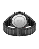 Hugo Boss Aeroliner Black Dial Black Steel Strap Watch for Men - 1513275 Authentic Buy Shop Now