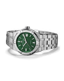 Maurice Lacroix Aikon Date Quartz Green Dial Silver Steel Strap Watch for Men - AI1108-SS002-630-1 Authentic Buy Shop Now