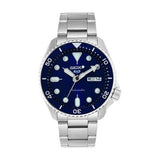 Seiko 5 Sports Automatic Analog Blue Dial Silver Steel Strap Watch For Men - SRPD51K1 Authentic Buy Shop Now