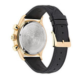 Versace V-Ray Blue Chronograph Blue Dial Blue Leather Strap Watch for Men - VDB030014 Authentic Buy Shop Now