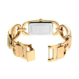 Michael Kors Empire Three Hand Gold Dial Gold Steel Strap Watch For Women - MK7406 Authentic Buy Shop Now
