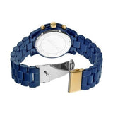 Michael Kors Runway Analog Blue Dial Blue Steel Strap Watch for Women - MK7332 Authentic Buy Shop Now