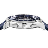Salvatore Ferragamo 1927 Chrono Analog Blue Dial Blue Leather Strap Watch for Men - SFKZ00223 Authentic Buy Shop Now