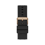 Guess Matrix Multifunction Black Dial Black Rubber Strap Watch For Men - GW0423G5 Authentic Buy Shop Now