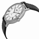 Longines Presence 38.5mm Automatic White Dial Black Leather Strap Watch for Men - L4.921.4.11.2 Authentic Buy Shop Now