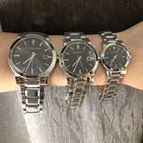 Burberry The City Black Dial Silver Steel Strap Watch for Women - BU9101 Authentic Buy Shop Now