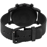 Emporio Armani Sport Chronograph Black Dial Black Mesh Bracelet Watch For Men - AR1968 Authentic Buy Shop Now