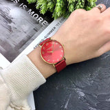 Coach Perry Red Dial Red Leather Strap Watch for Women - 14503486 Authentic Buy Shop Now