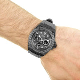 Guess Legacy Grey Dial Grey Silicone Strap Watch For Men - W1048G1 Authentic Buy Shop Now
