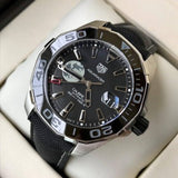 Tag Heuer Aquaracer Moon Black Dial Watch for Men - WAY201J.FC6370 Authentic Buy Shop Now