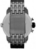 Diesel Little Daddy Dual Time Chronograph Grey Dial Stainless Steel Strap Watch For Men - DZ7263 Authentic Buy Shop Now
