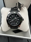 Gucci Dive Quartz Kingsnake Black Dial Black Rubber Strap Watch For Men - YA136217 Authentic Buy Shop Now