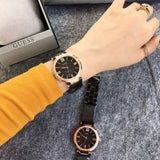 Guess Soho Diamonds Black Dial Black Mesh Bracelet Watch for Women - W0638L5 Authentic Buy Shop Now