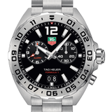 Tag Heuer Formula 1 Black Dial Silver Steel Strap Watch for Men - WAZ111A.BA0875 Authentic Buy Shop Now
