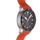Tissot Seastar 1000 Chronograph Black Dial Orange Rubber Strap Watch For Men - T120.417.17.051.01 Authentic Buy Shop Now