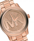Michael Kors Runway Rose Gold Dial Rose Gold Steel Strap Watch for Women - MK5661 Authentic Buy Shop Now