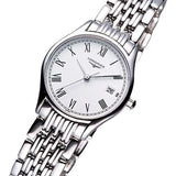 Longines Lyre White Dial Silver Stainless Steel Watch for Women - L4.259.4.11.6 Authentic Buy Shop Now