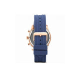 Guess Caliber Chronograph White Dial Blue Silicone Strap Watch for Men - W0864G5 Authentic Buy Shop Now