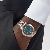 Versace V-Urban Green Dial Two Tone Steel Strap Watch for Men - VELQ00619 Authentic Buy Shop Now