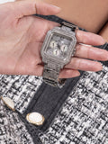 Guess Deco Multifunction Quartz Silver Dial Silver Steel Strap Watch For Women - GW0472L1 Authentic Buy Shop Now