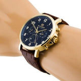 Tommy Hilfiger Daniel Blue Dial Brown Leather Strap Watch for Men - 1710380 Authentic Buy Shop Now