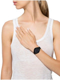 Michael Kors Bradshaw Chronograph Black Dial Black Steel Strap Watch For Women - MK6058 Authentic Buy Shop Now