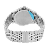 Gucci G Timeless Brown Dial Silver Steel Strap Watch For Men - YA126406 Authentic Buy Shop Now