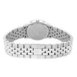 Movado Museum Classic Black Dial Silver Steel Strap Watch For Women - 0606505 Authentic Buy Shop Now