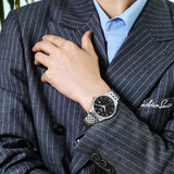 Tissot T Classic Tradition Black Dial Silver Steel Strap Watch For Men - T063.610.11.057.00 Authentic Buy Shop Now