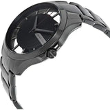 Armani Exchange Hampton Chronograph Black Dial Black Steel Strap Watch For Men - AX2192 Authentic Buy Shop Now