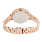 Michael Kors Charley Three-Hand Analog Rose Gold Dial Rose Gold Steel Strap Watch for Women - MK4400 Authentic Buy Shop Now