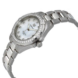 Tag Heuer Aquaracer Diamonds White Mother of Pearl Dial Silver Steel Strap Watch for Women - WBD1315.BA0740 Authentic Buy Shop Now