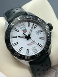 Tag Heuer Formula 1 Quartz White Dial Black Rubber Strap Watch for Men - WAZ1111.FT8023 Authentic Buy Shop Now