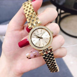 Michael Kors Darci Gold Dial with Diamonds Gold Steel Strap Watch for Women - MK3295 Authentic Buy Shop Now