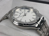 Maurice Lacroix Aikon Date White Dial Silver Steel Strap Watch for Men - AI1008-SS002-131-1 Authentic Buy Shop Now